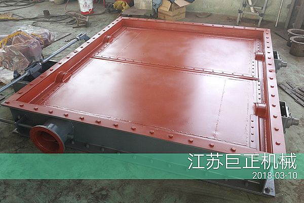 方形挡板门（宽9m）完工，准备发货